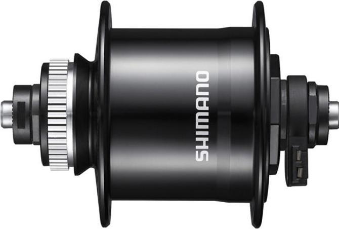 Produktbild Shimano Nabendynamo DH-UR700 100 mm Center-Lock 36-Loch 6V/3.0W QR schwarz (Scheibenbremse Center Lock)