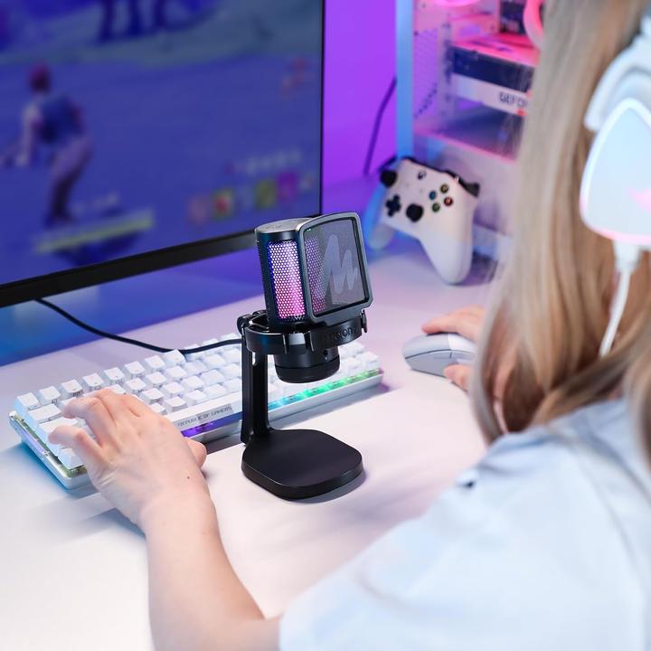 Actual product image Maono DGM20 USB microphone