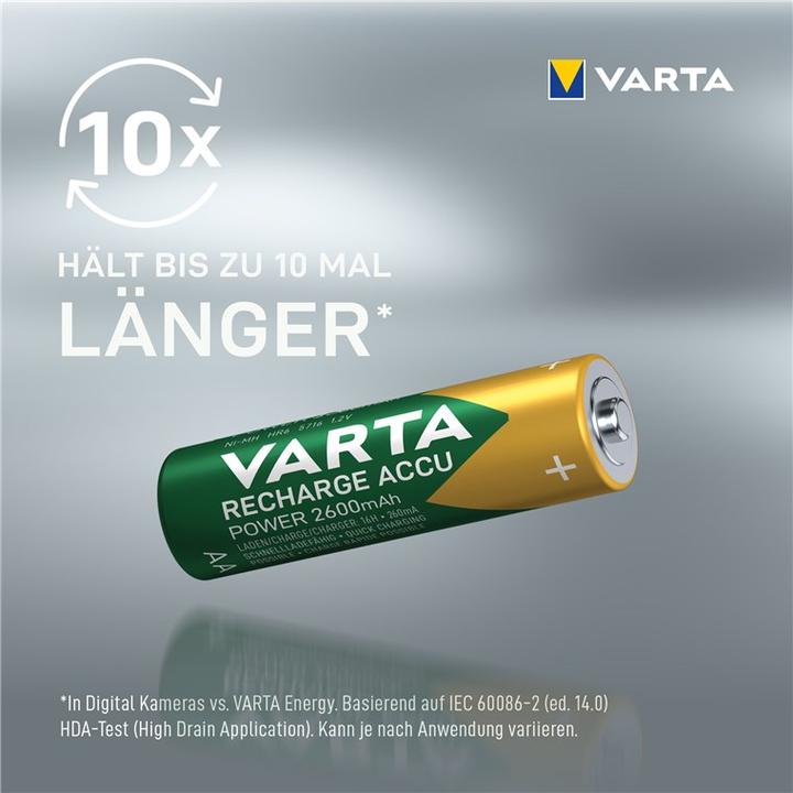 Actual product image Varta Recharge Accu Power (2 pcs., AA, 2600 mAh)