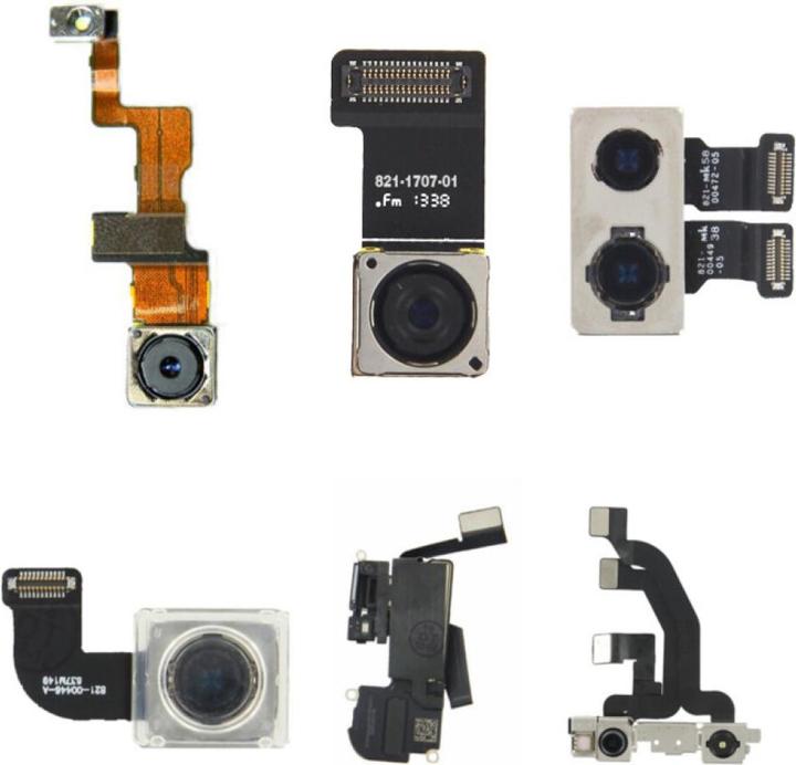 Image du produit OEM Mélange de caméras défectueuses pour iPhone (iPhone X, iPhone 5, iPhone SE, iPhone 7, iPhone XS, iPhone 7 Plus)