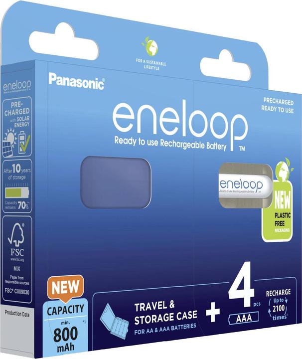 Actual product image Panasonic eneloop & Box (4 pcs., AAA, 800 mAh)