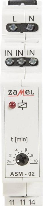 Immagine prodotto Zamel ASM-02 Interruttore orario per scale con guida a cappello 230 V