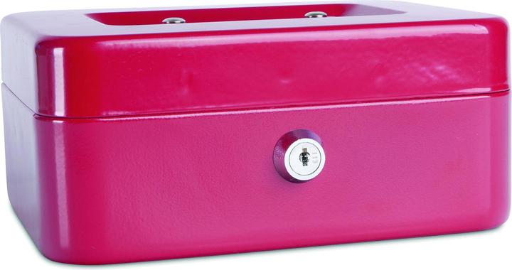 Produktbild Donau Kassette für Geld, mittel, 200x90x160mm, rot