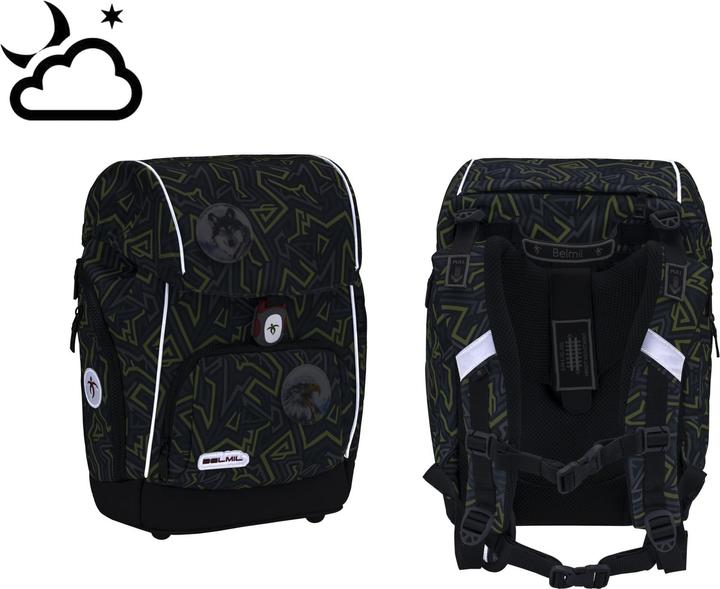 Produktbild Belmil Comfy Plus Iguana SchulranzenSet 5tl (16 l)