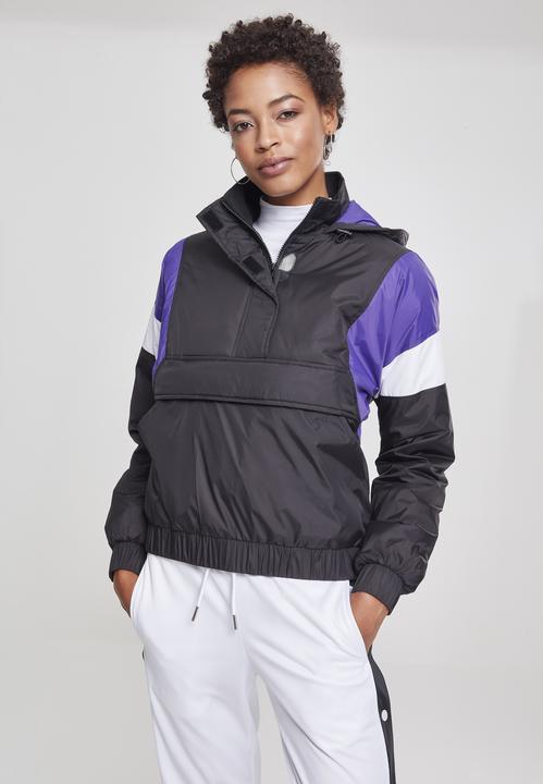 Produktbild Urban Classics Ladies 3-Tone Padded Pull Over Jacket (XS)