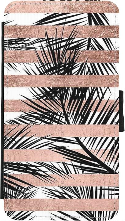 Immagine prodotto PhoneLook Portafoglio Coque noir Palme a righe dorate (Apple iPhone X)