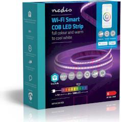 Productafbeelding Nedis SmartLife LED Strip Wi-Fi, 2m - Wit (Wit, 200 cm, Interieur)