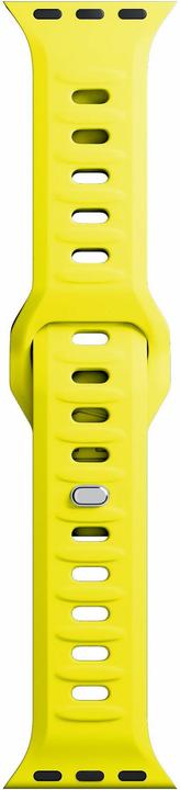 Image du produit 3MK Silicone Watch Strap żółty/yellow dla Apple Watch 38/40/41mm (Silicone, Acier inoxydable)