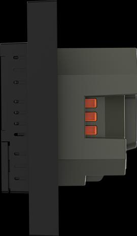 Actual product image Heatit Pro Thermostat (Black Matt)
