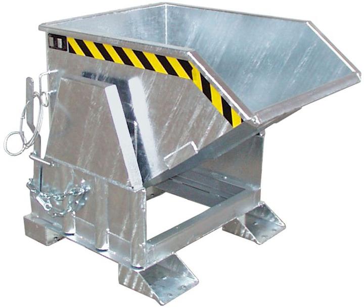 Image du produit eurokraft pro Benne basculante, hauteur hors tout standard, sans châssis (500 l)