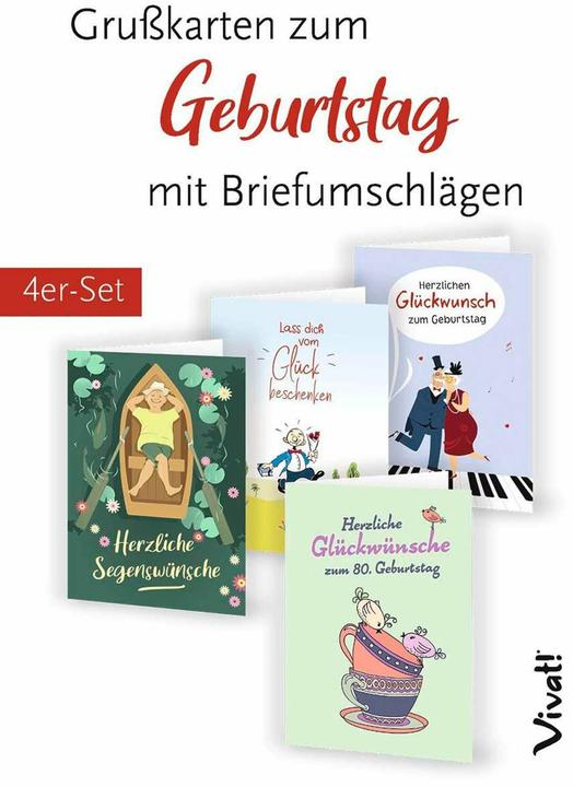 Image du produit Lot de 4 cartes de voeux "Bénédictions (4 pcs)