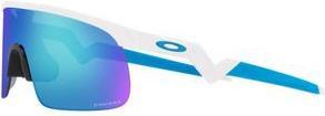 Actual product image Oakley Resistor (Polished White, Prizm Sapphire)