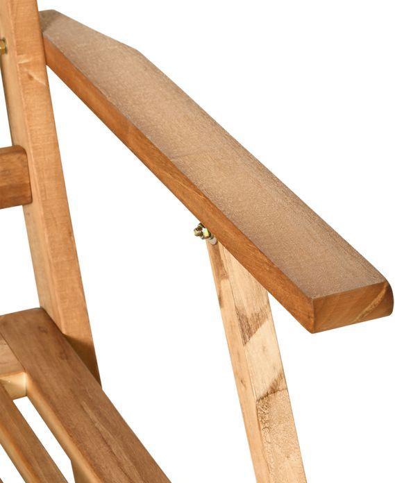 Produktbild Swisshandel24 Essgruppe Gartenmöbel 6 Personen Massivholz Natur Outdoor Terrasse (160 cm)