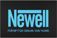 Actual product image Newell battery battery replacement NP-T125 for Fujifilm GFX50S, GFX50R, GFX100 (Camera battery)
