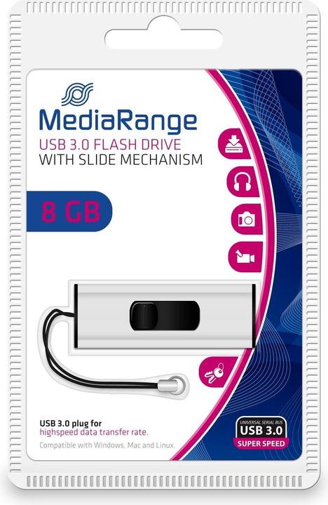 Image du produit MediaRange SuperSpeed (8 Go, USB-A, USB 3.1, USB 3.2)