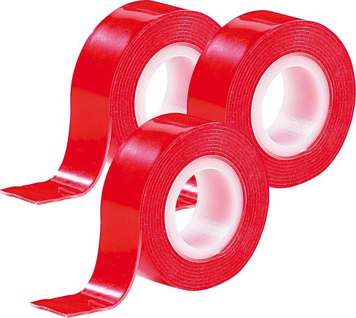 Immagine prodotto AGT Nastro biadesivo "Power ZIP", confezione da 3 (19 mm)
