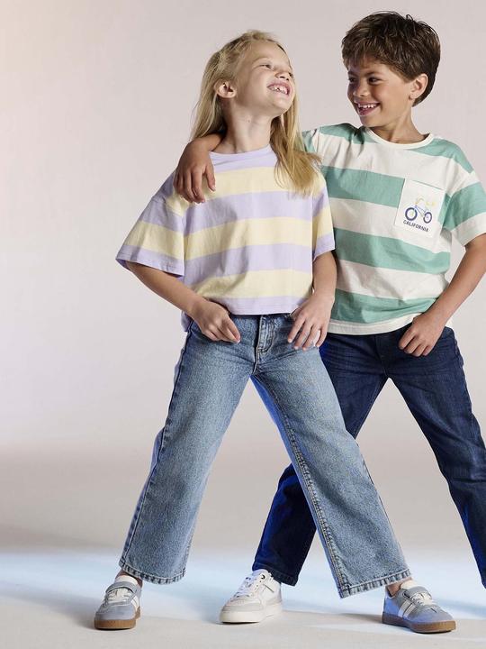 Produktbild Vertbaudet Mädchen Flare-Jeans, Hüftweite SLIM (134)