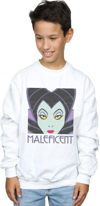 Immagine prodotto Disney Maleficent Cropped Head Felpa Ragazzi (140, 146)