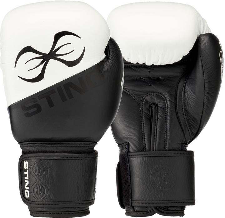 Sting Sports Orion Boxhandschuhe Schwarz (14 OZ)