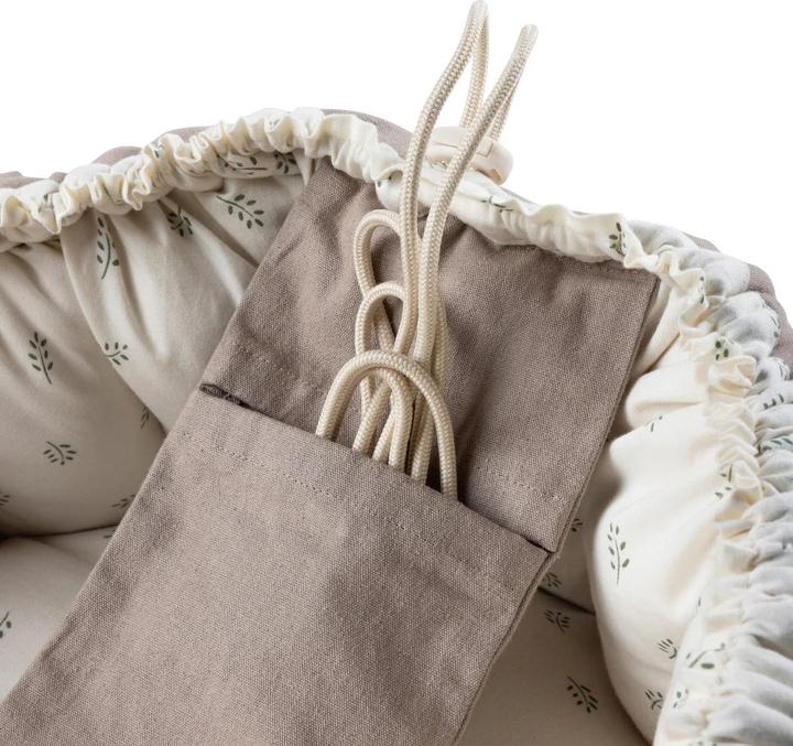Actual product image Sebra 3-in-1 baby nest, Sophora Leaves