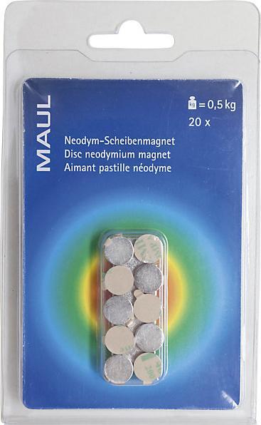 Actual product image Maul Neodymium holding magnet (20 x)