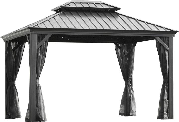 Produktbild Leco Hardtop-Pavillon Helena (365 cm, 300 cm)
