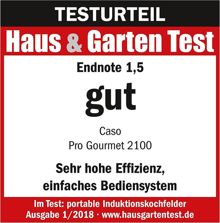 Actual product image Caso ProGourmet 2100