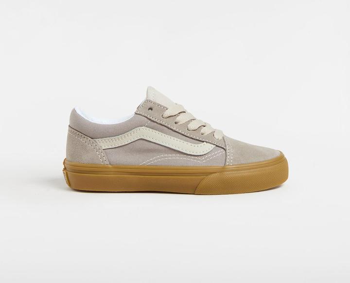 Actual product image Vans Old Skool NEUTRAL BLOCK GRAY/GUM (34.5)