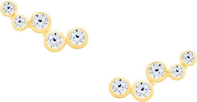 Image du produit Candy Boucles d'oreilles Elvy, argent sterling 925, plaqué or (Argent massif de 925, Plaqué or 18k)