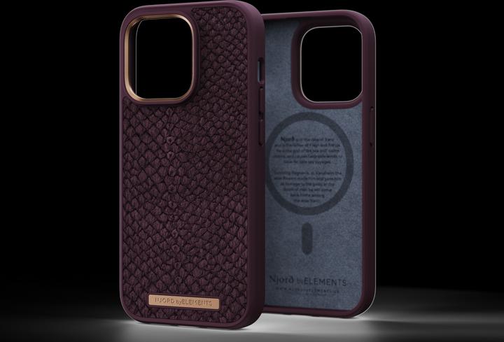 Image du produit Njord Salm.Leather Magsafe Case (Apple iPhone 14 Pro Max)