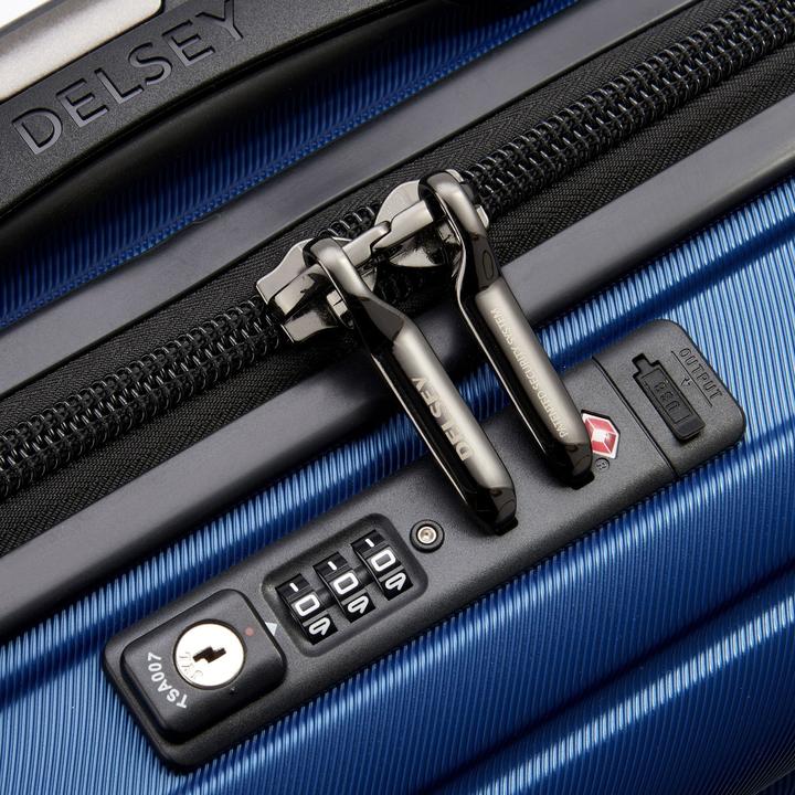 Immagine prodotto Delsey Walizka SHADOW 5.0 55cm SLIM 4 DOUBLE WHEELS CABIN TROLLEY CASE NIEBIESKI (50 l, Bagaglio a mano (fino a 50 litri))