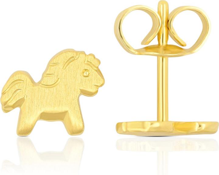 Muau Pferd (750/18K Gelbgold)