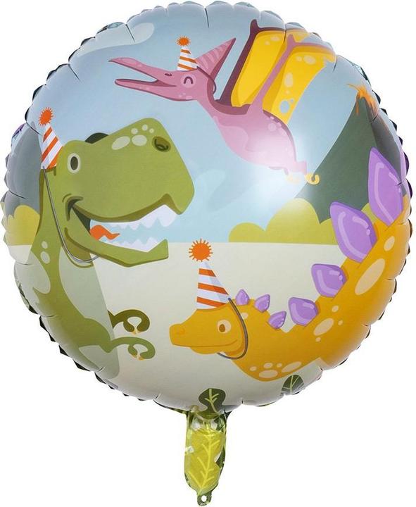 Boland Folieballon Dino Party zweiseitig 45 cm (1 x)