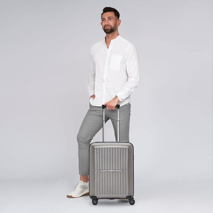 Produktbild Pactastic Collection 01 4-Rollen Kabinentrolley 55 cm mit Dehnfalte (42 l, Handgepäck (bis 50l))