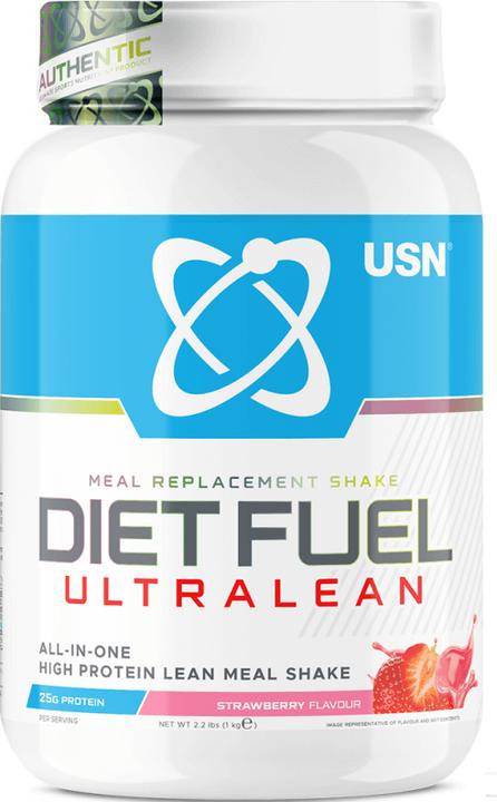 Produktbild USN Diet Fuel (Erdbeer, 1 Stk., 1000 g)