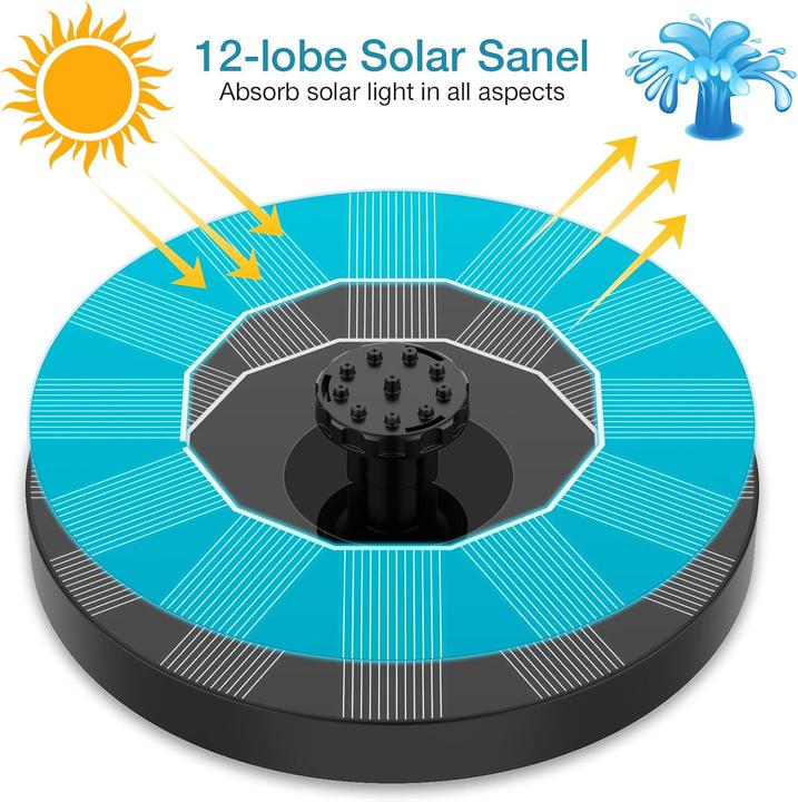 Actual product image LS Solar Springbrunnen Deluxe