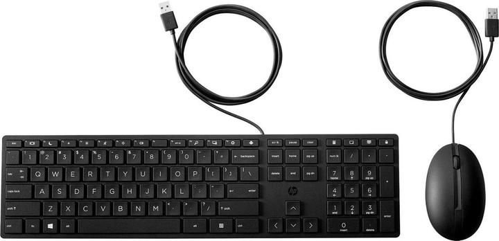 Actual product image HP Wired Desktop 320MK Mouse and (DE, Wireless)