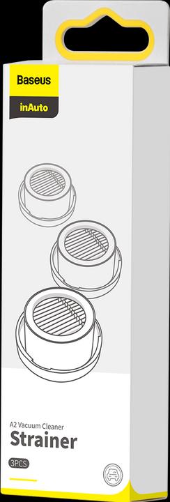 Produktbild Baseus A2 car vacuum cleaner strainer3PCSBlack