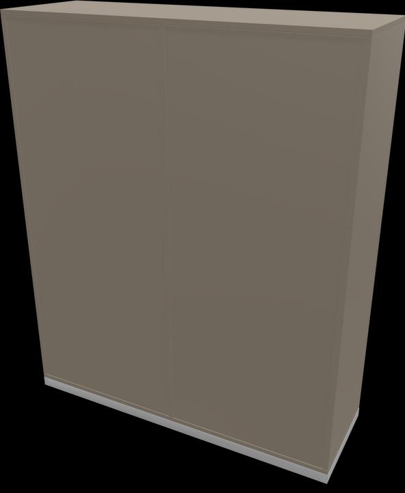 Actual product image Narbutas Choice sliding door cabinet (120 x 40 x 146.5 cm)