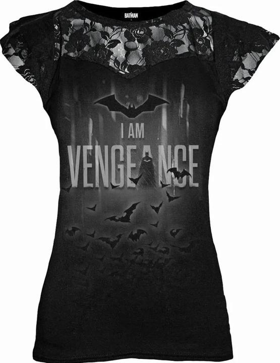Produktbild Spiral I Am Vengeance TShirt Spitzendetail Kurze Ärmel (L)