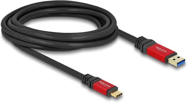 Actual product image Delock USB A — USB C (3 m, USB 3.2 Gen 2)