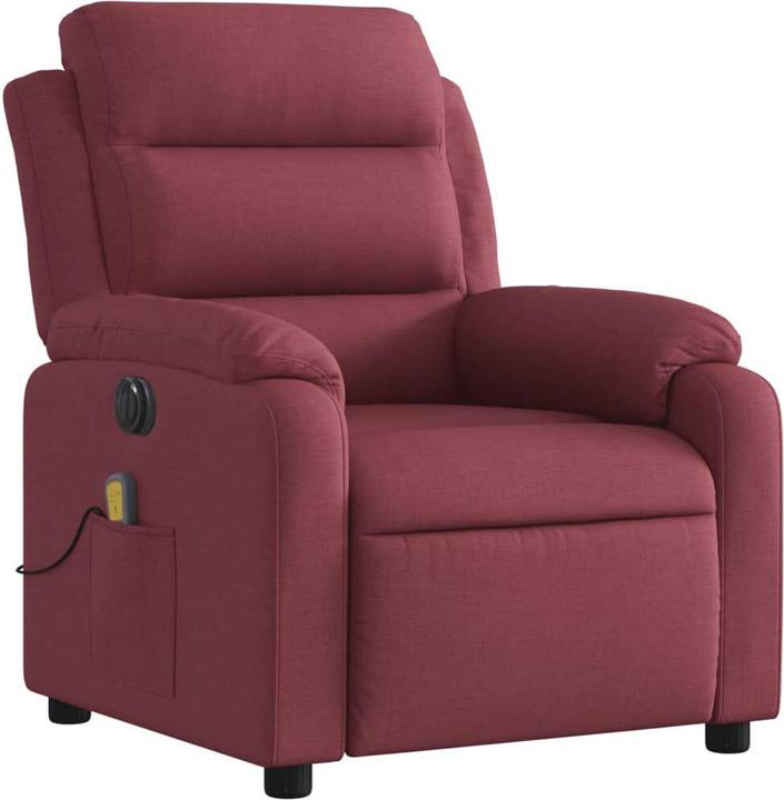 VidaXL Massagesessel Elektrisch Stoff