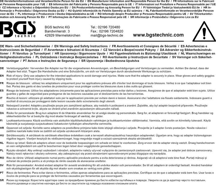 Immagine prodotto BGS Adattatore per presa di corrente