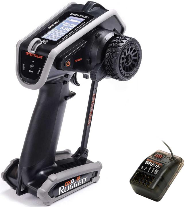 Produktbild RC ANLAGE CAR DX6 6CH DSMR RUGGED with SR515 Receiver