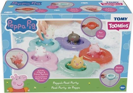 Produktbild Tomy Toomies Peppa Pig Peppas Pool Party Set