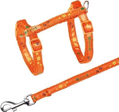 Actual product image Trixie Kitten harness stars/paws (Cat, General)