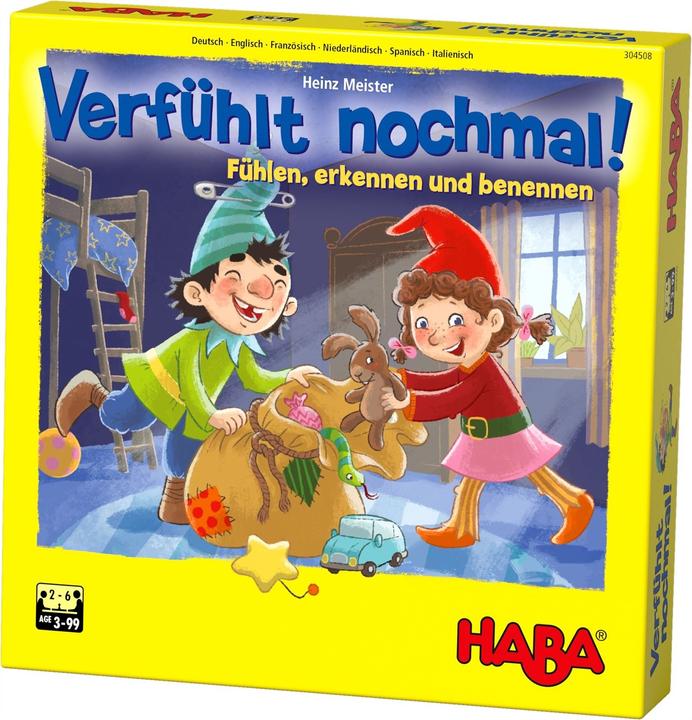 Produktbild Haba Verfühlt nochmal! (Deutsch, Spanisch, Französisch, Niederländisch, Italienisch, Englisch)