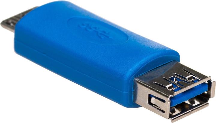 Actual product image Akyga adapter AK-AD-25 USB A 3.0 (f) / micro USB B 3.0 (m) OTG (USB, USB-A, 5 cm)