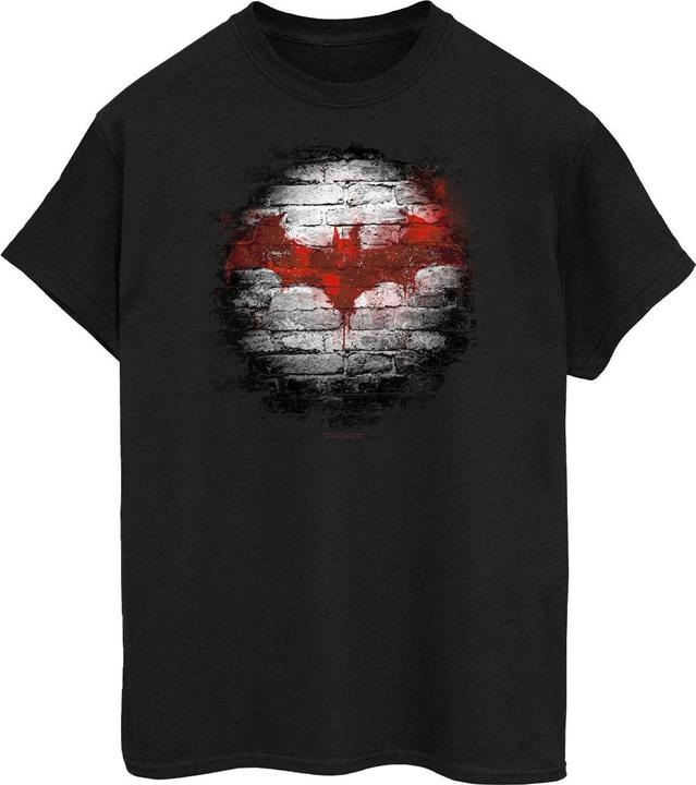 Batman Wall Baumwolle Logo TShirt
