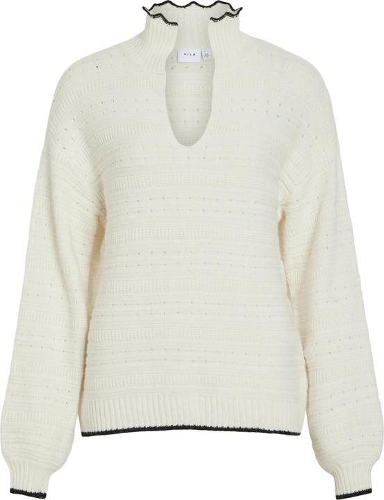 Vila V-Ausschnitt Strickpullover (XS)